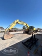 Used Komatsu in yard